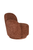 Melange Fabric Swivel Lounge Chair | Dutchone Rose | Dutchfurniture.com