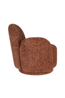 Melange Fabric Swivel Lounge Chair | Dutchone Rose | Dutchfurniture.com