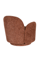 Melange Fabric Swivel Lounge Chair | Dutchone Rose | Dutchfurniture.com
