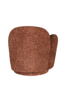 Melange Fabric Swivel Lounge Chair | Dutchone Rose | Dutchfurniture.com