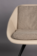 Upholstered Shell Dining Chairs (2) | Dutchbone Wakefield | Dutchfurniture.com