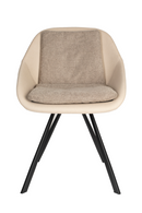 Upholstered Shell Dining Chairs (2) | Dutchbone Wakefield | Dutchfurniture.com