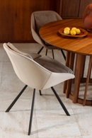 Upholstered Shell Dining Chairs (2) | Dutchbone Wakefield | Dutchfurniture.com