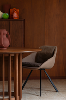 Upholstered Shell Dining Chairs (2) | Dutchbone Wakefield | Dutchfurniture.com