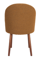 Bouclé Curved Dining Chair (2) | Dutchbone Barbara | Dutchfurniture.com