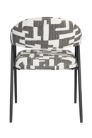 Graphic Patterned Dining Chair (2) | Dutchbone Miyo | Dutchfurniture.com