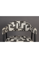 Graphic Patterned Dining Chair (2) | Dutchbone Miyo | Dutchfurniture.com