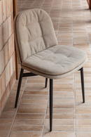 Fabric Upholstered Dining Chair (2) | Dutchbone Jade | Dutchfurniture.com