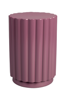 Fluted Cylindrical Stool | Dutchbone Camila | Dutchfurniture.com