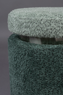 Bouclé Cylindrical Stool | Dutchbone Sen | Dutchfurniture.com