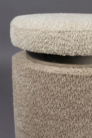 Bouclé Cylindrical Stool | Dutchbone Sen | Dutchfurniture.com