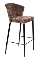 Upholstered Counter Stools (2) | Dutchbone Georgia | Dutchfurniture.com