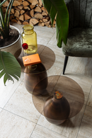 Brown Glass Side Table Set (2) | Dutchbone Selene | Dutchfurniture.com