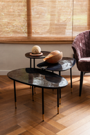 Black Iron Side Table Set (3) | Dutchbone Phyllis | Dutchfurniture.com