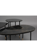 Black Iron Side Table Set (3) | Dutchbone Phyllis | Dutchfurniture.com