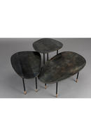 Black Iron Side Table Set (3) | Dutchbone Phyllis | Dutchfurniture.com