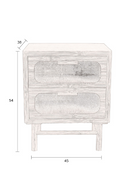 Bamboo Storage Side Table | Dutchbone Caroun | Dutchfurniture.com