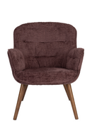 Velvet Vintage Style Lounge Chair | Dutchbone Lenn | Dutchfurniture.com
