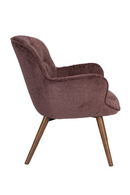 Velvet Vintage Style Lounge Chair | Dutchbone Lenn | Dutchfurniture.com