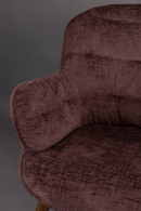 Velvet Vintage Style Lounge Chair | Dutchbone Lenn | Dutchfurniture.com