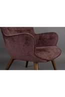Velvet Vintage Style Lounge Chair | Dutchbone Lenn | Dutchfurniture.com