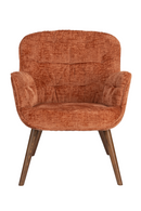 Velvet Vintage Style Lounge Chair | Dutchbone Lenn | Dutchfurniture.com