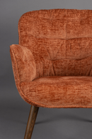 Velvet Vintage Style Lounge Chair | Dutchbone Lenn | Dutchfurniture.com