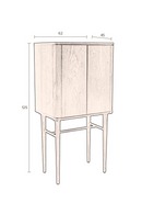 Walnut Veneer Cabinet | Dutchbone Morrison | Dutchfurniture.com