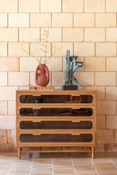 Bamboo Drawer Cabinet | Dutchbone Caroun | Dutchfurniture.com