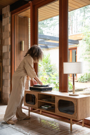Bamboo 2-Door Sideboard | Dutchbone Caroun | Dutchfurniture.com