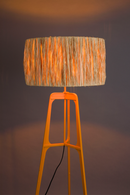 Natural Handmade Floor Lamp | Dutchbone Afra | Dutchfurniture.com