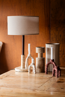 Travertine Base Table Lamp | Dutchbone Jackson | Dutchfurniture.com
