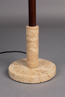 Travertine Base Table Lamp | Dutchbone Jackson | Dutchfurniture.com