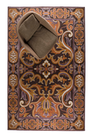 Patterned Chenille Carpet 5' x 8' | Dutchbone Bashmira | Dutchfurniture.com