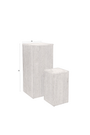 Mango Wood Plant Stand Set (2) | Dutchbone Ribble | Dutchfurniture.com