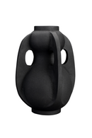 Black Aluminum Vase L | Dutchbone Thiago | Dutchfurniture.com
