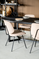 Beige Fletcher Dining Chair | Eleonora Lynn | Dutchfurniture.com