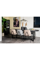 Pink Fletcher Dining Chair With Armrest | Eleonora Lynn | Oroatrade.com