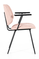 Pink Fletcher Dining Chair With Armrest | Eleonora Lynn | Oroatrade.com