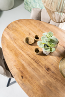 Mango Wood Dining Table | Eleonora Oscar | DutchFurniture.com