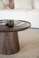 Wooden Pedestal Coffee Table | Eleonora Ron | Dutchfurniture.com