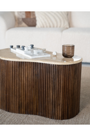 Organic Travertine Coffee Table | Eleonora Mari | Dutchfurniture.com