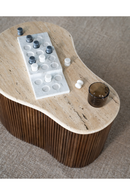 Organic Travertine Coffee Table | Eleonora Mari | Dutchfurniture.com