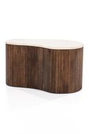 Organic Travertine Coffee Table | Eleonora Mari | Dutchfurniture.com