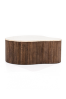 Organic Travertine Coffee Table | Eleonora Mari | Dutchfurniture.com