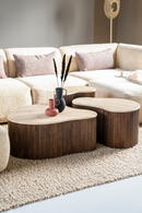 Organic Travertine Coffee Table | Eleonora Mari | Dutchfurniture.com