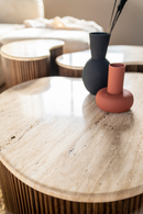 Organic Travertine Coffee Table | Eleonora Mari | Dutchfurniture.com