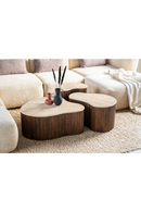 Organic Travertine Coffee Table | Eleonora Mari | Dutchfurniture.com