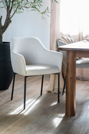 Modern Minimalist Dining Armchair | Eleonora Paul | Dutchfurniture.com