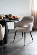 Fabric Cut-Out Dining Chair | Eleonora Esmee | Dutchfurniture.com